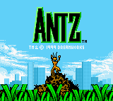 Antz (USA) (En,Fr,Es) Title Screen